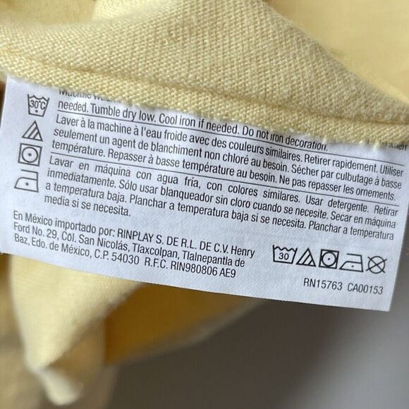 CHAMPION Mens Yellow Logo T-Shirt NEW Classic Graphic Cotton Tee Sz Medium M - Picture 6 of 8